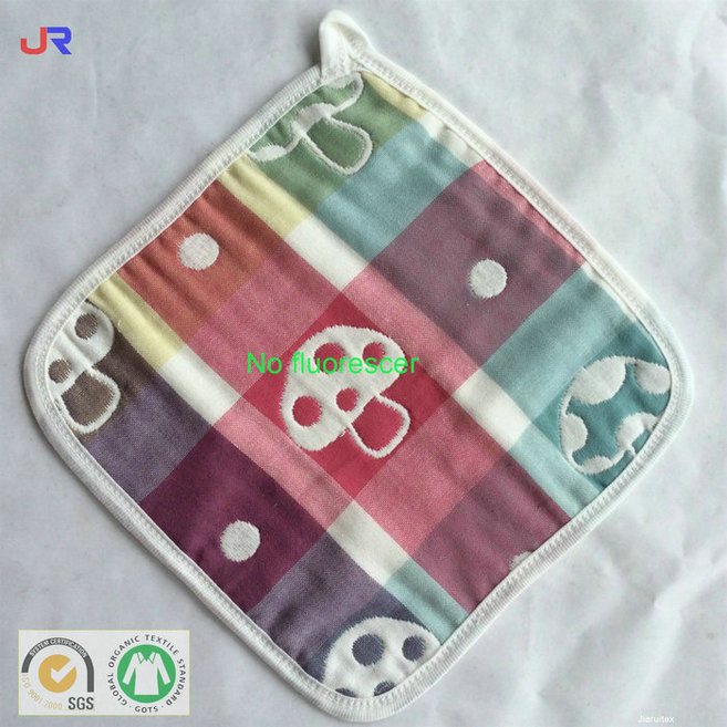 Organic colored cotton gauze
