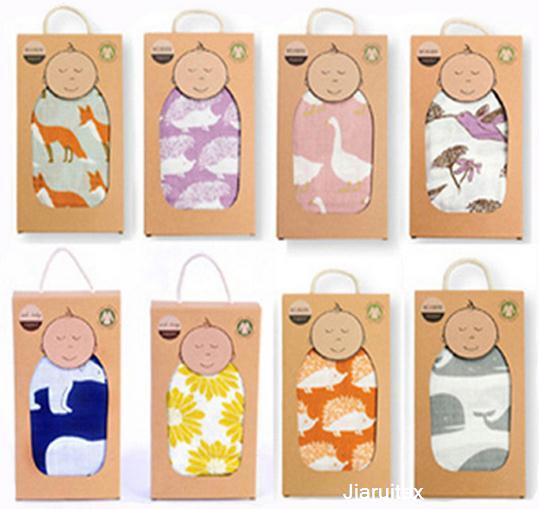 100% ORGANIC COTTON MUSLIN SWADDLE - GOTS